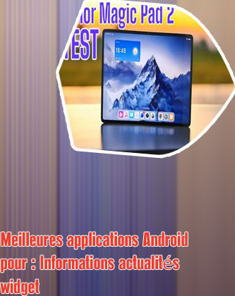 Meilleure application d'actualités sur les jeux Android
